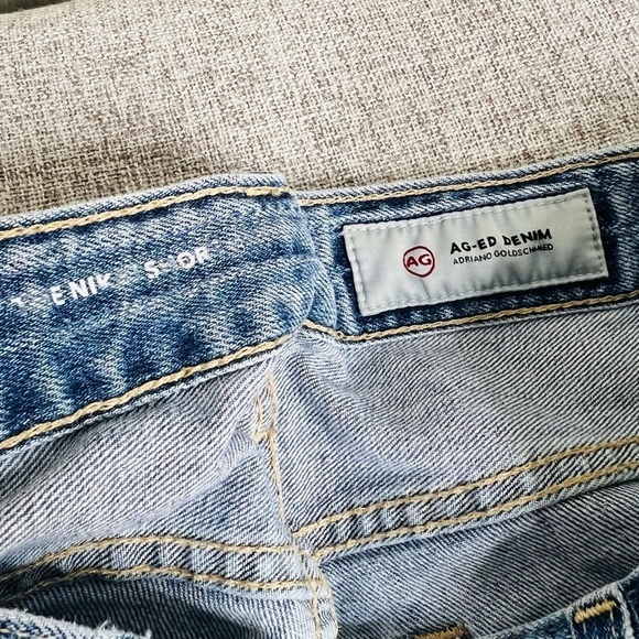 Adriano Goldschmied Denim Distressed Shorts - Picture 8 of 9